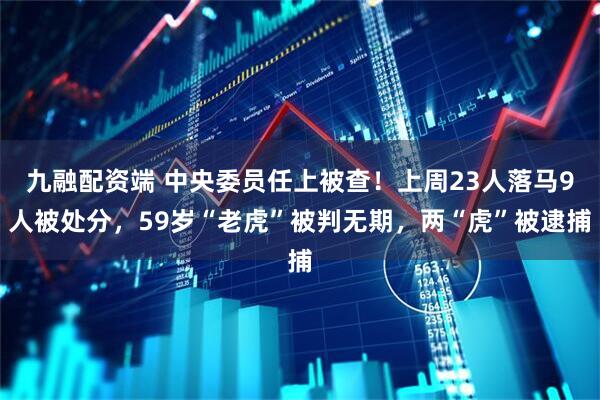 九融配资端 中央委员任上被查！上周23人落马9人被处分，59岁“老虎”被判无期，两“虎”被逮捕