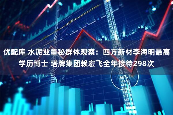 优配库 水泥业董秘群体观察：四方新材李海明最高学历博士 塔牌集团赖宏飞全年接待298次