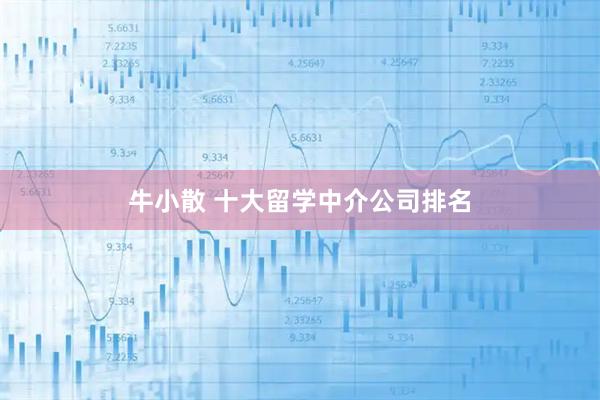 牛小散 十大留学中介公司排名